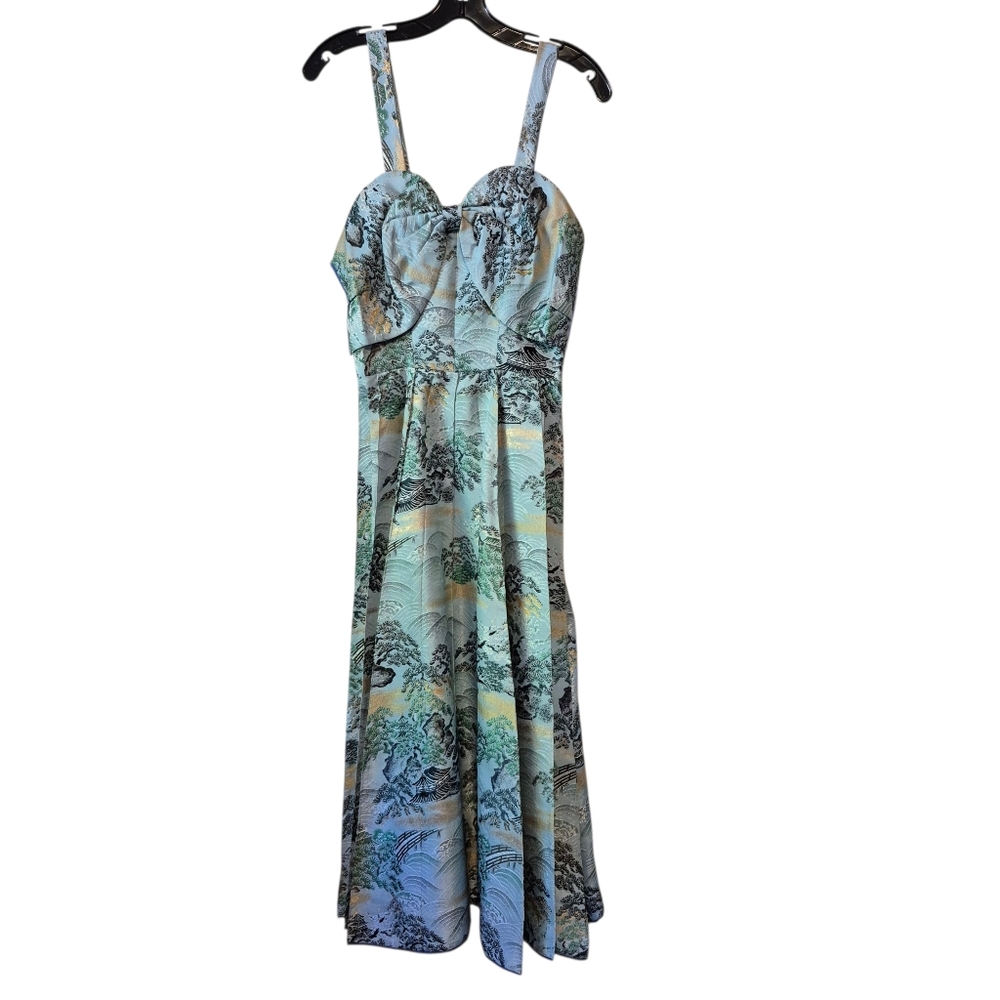 Vintage Fugibayashi Tiki Dress Small/Medium - Picture 11 of 12